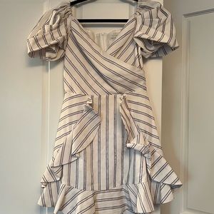 C/Meo Collective Striped Mini Dress - Small